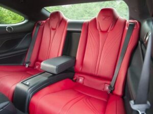 Lexus RC F Back Seats