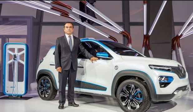 Renault Displayed New KZE all Electric crossover ahead of paris motor show 2018