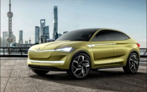 Skoda Vision E-Concept will be available in two different versions Crossover and Crossover coupe