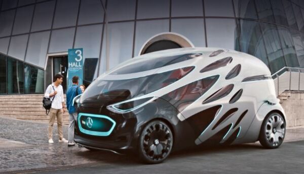 mercedes benz ugliest futuristic electric vehicle vision urbanetic concept