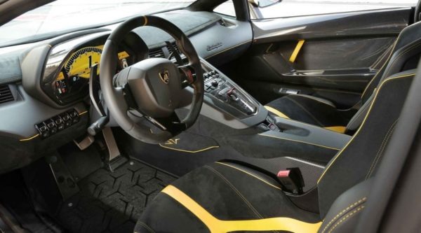 lamborghini aventador 2017 interior image