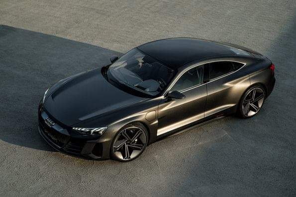 Audi etron concept & porsche Taycan