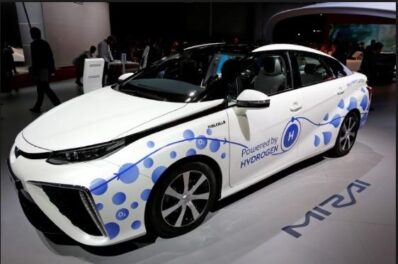 Mirai first Hydrogen Fuel cell vehicle by the company