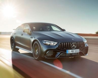 Front of Mercedes AMG GT 2019