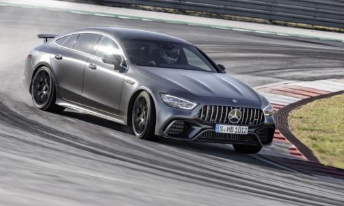 Mercedes AMG GT four door looks awesome