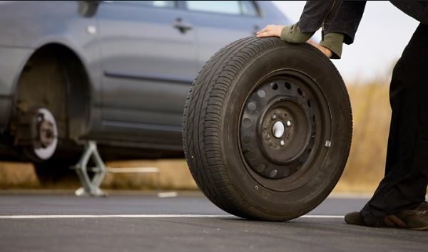 Spare tire the most important item on every long trip