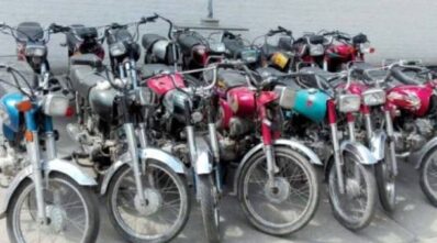Gujranwala 2 dozen bikes recovered, bike lifter gang arrested.