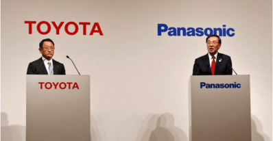 Toyota Panasonic Joint Venture for Electric Batteries