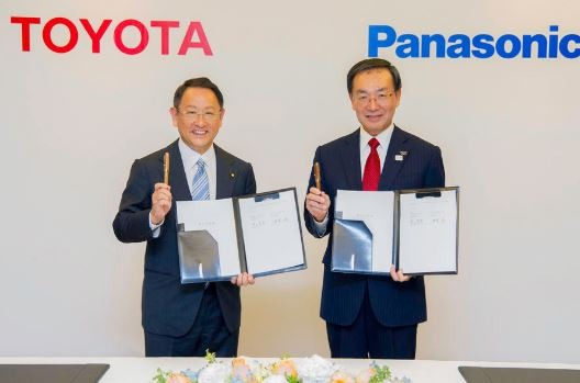 Toyota and Panasonic Joint venture for EV battery production