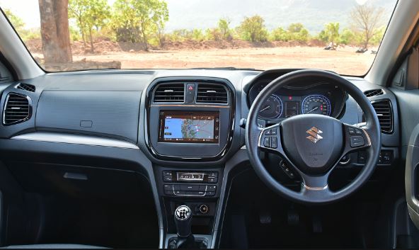 Interior of Suzuki Vitara