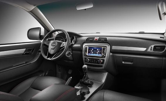 JAC T6 Pickup Truck interior