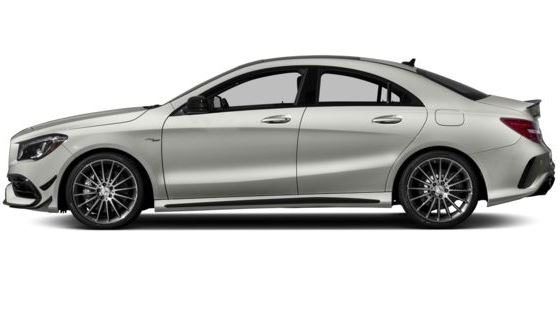 Mercedes AMG CLA45 2018 Side Image