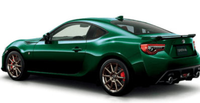 Special Edition Green Toyota 86