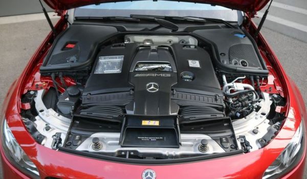 mercedes amg e63 s Wagon 2018 engine image