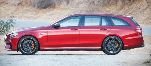 mercedes amg e63 s Wagon 2018 side image