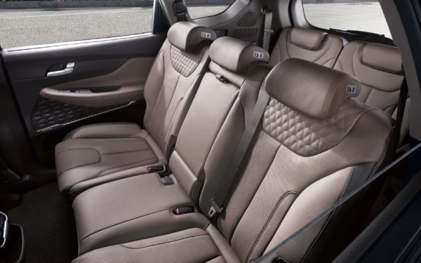 Hyundai Santa Fe 2019 Back Seats