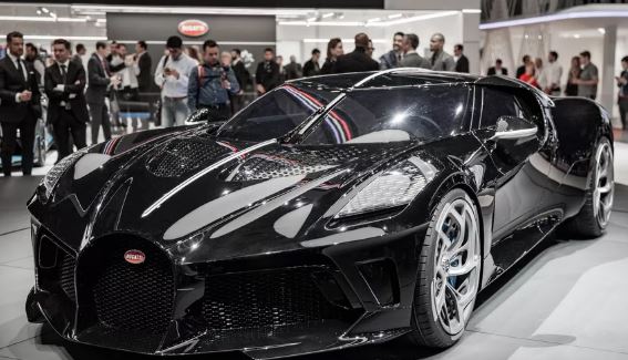 World’s Most Expensive car by Bugatti- The La voiture Noire Buggatti