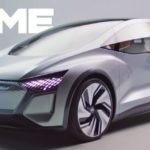 Artificial Intelligent Concept car of Audi AI ME
