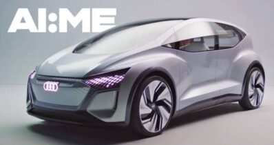 Artificial Intelligent Concept car of Audi AI ME