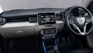 suzuki ignis small suv 2nd generation facelift front cabin features