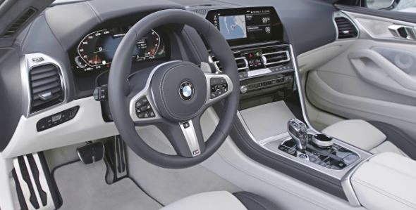 2020 BMW 8 Series front cabin interior