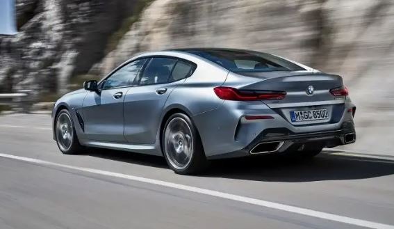 2020 BMW 8 Series rear view