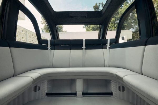 Interior of Canoo Microbus-Style Electric Vehicle You Can Subscribe to