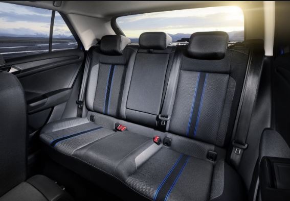 Volkswagen T-Roc rear seats