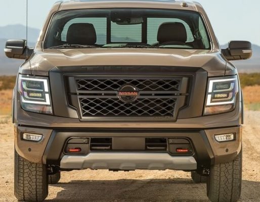 2020 Nissan Titan Front View