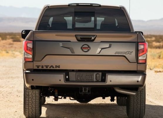 2020 Nissan Titan Rear View