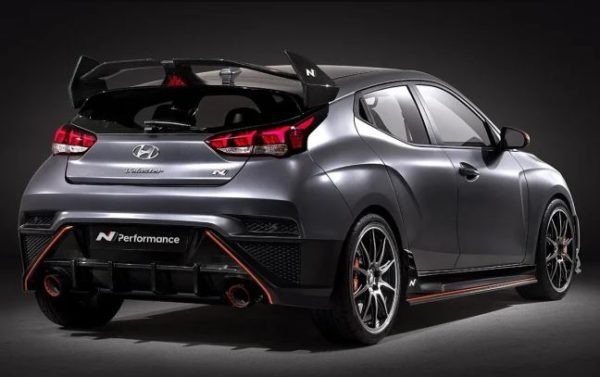 Hyundai Veloster Performance oriented Concept Rear Side View