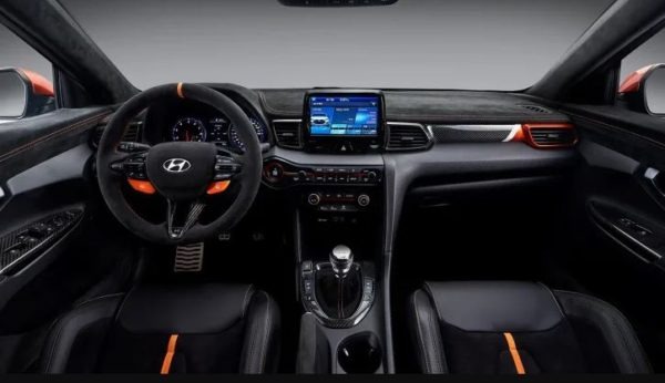 Hyundai Veloster Performance oriented Concept interior view