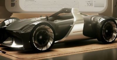 Toyota's E-Race Concept having similarity to Horse