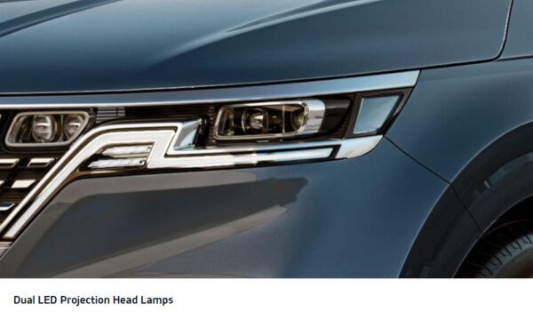 Kia Grand Carnival MPV 4th Generation Dual LED Projection head lamps
