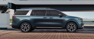 Kia Grand Carnival MPV 4th Generation full side view