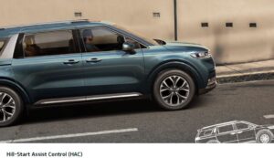 Kia Grand Carnival MPV 4th Generation hill start assist control