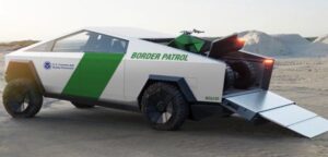 Tesla's Cyber truck Dubai Police full image