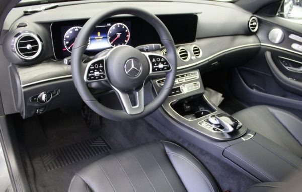 2020 Mercedes Benz E Class full front cabin view