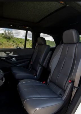 2020 Mercedes Benz GLS rear seats