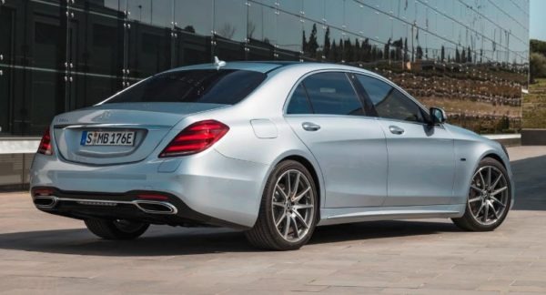 2020 Mercedes Benz S Class Rear View