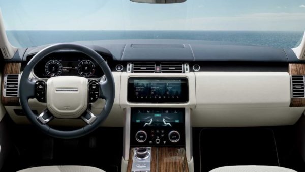 2020 Range Rover vogue interior front cabin