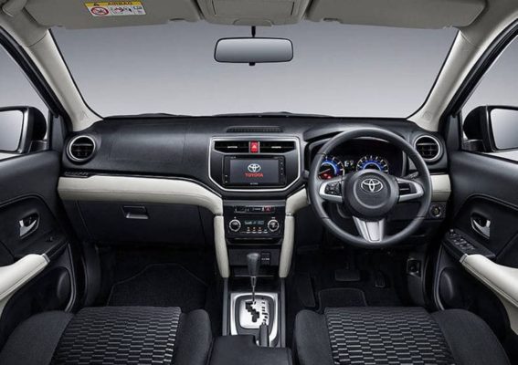 2020 Toyota Rush interior cabin view