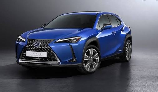 2020 lexus ux300e front view