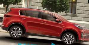 KIA Sportage SUV 4th Generation full side view