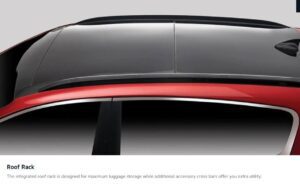 KIA Sportage SUV 4th Generation roof rack view