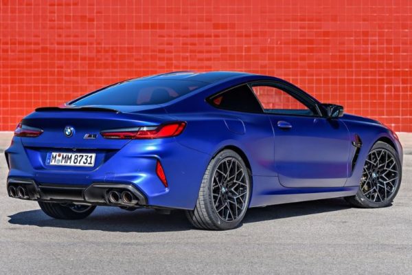 2020 BMW M8 Competition Coupe Rear View