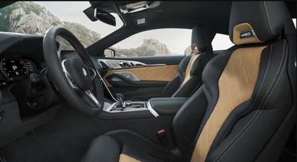 2020 BMW M8 Front seats