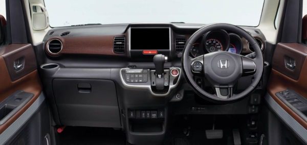 2020 Honda N box Slash Interior front cabin view