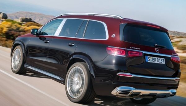 2020 Mercedes Benz maybach GLS 600 rear view