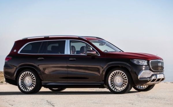 2020 Mercedes Benz maybach GLS 600 side view